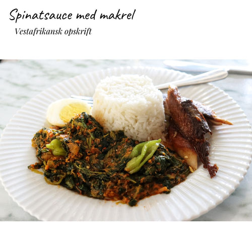 Spinatsauce med makrel - Naturelle.dk