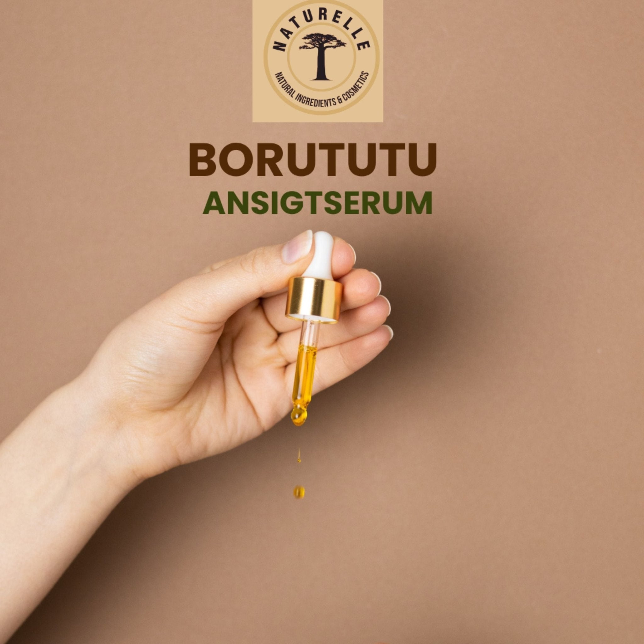 Borututu Ansigts Serum: Naturlig anti - aging og pigmentfjerning øko 50 ml - Naturelle.dk