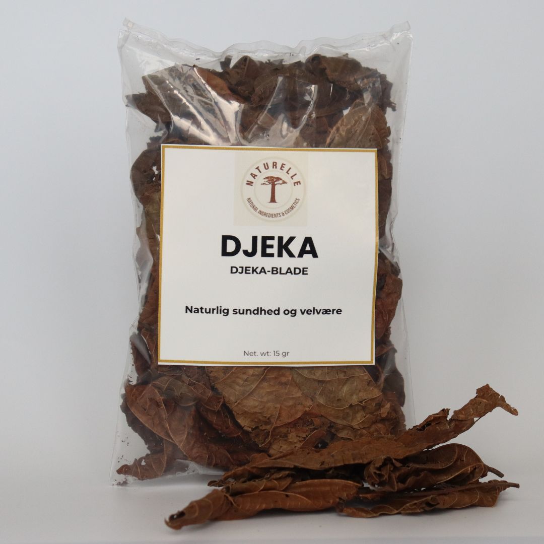 Djeka blade - lindrer menstruationssmerter 15g - Naturelle.dk