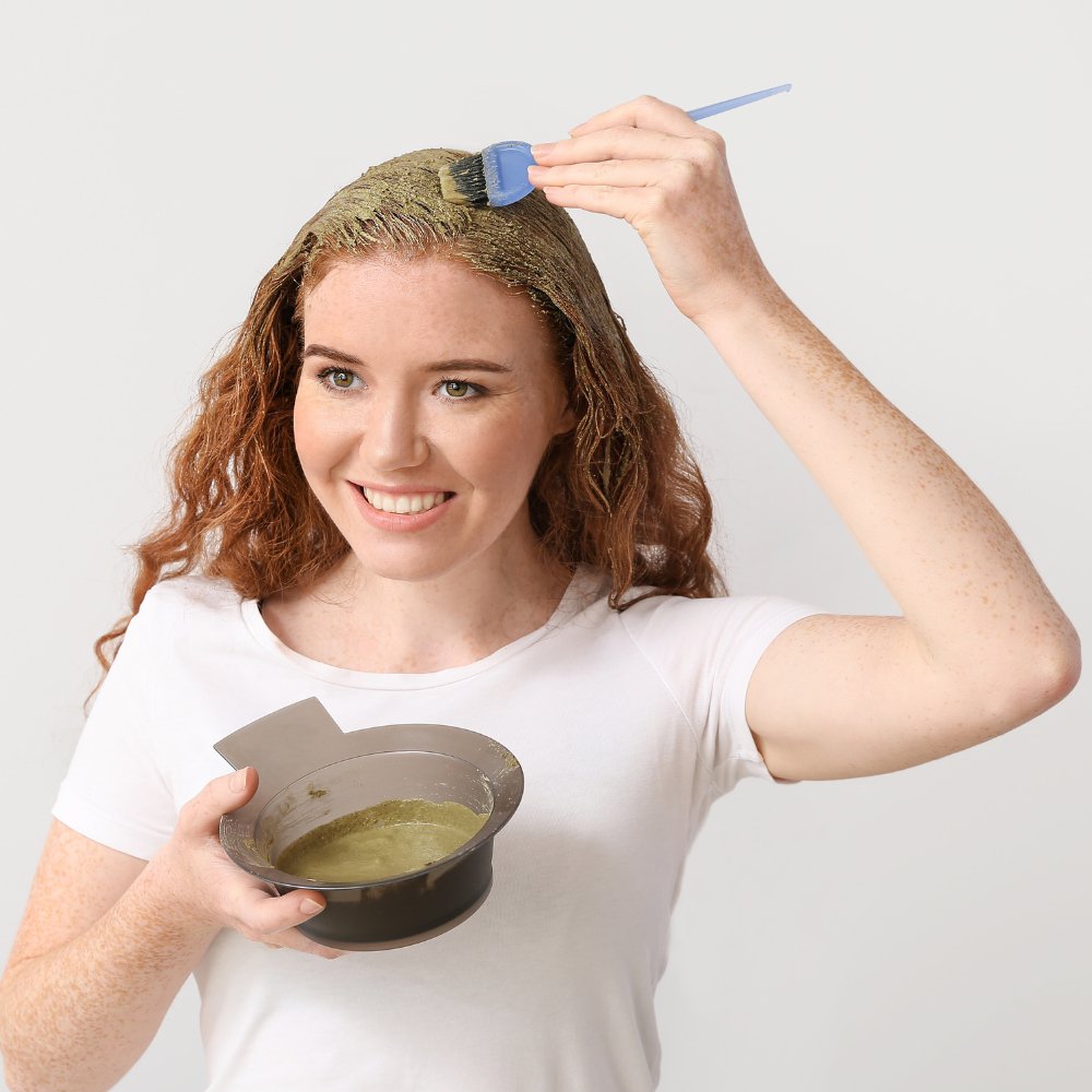 Naturlig brun hårfarve - øko 100g - Naturelle.dk