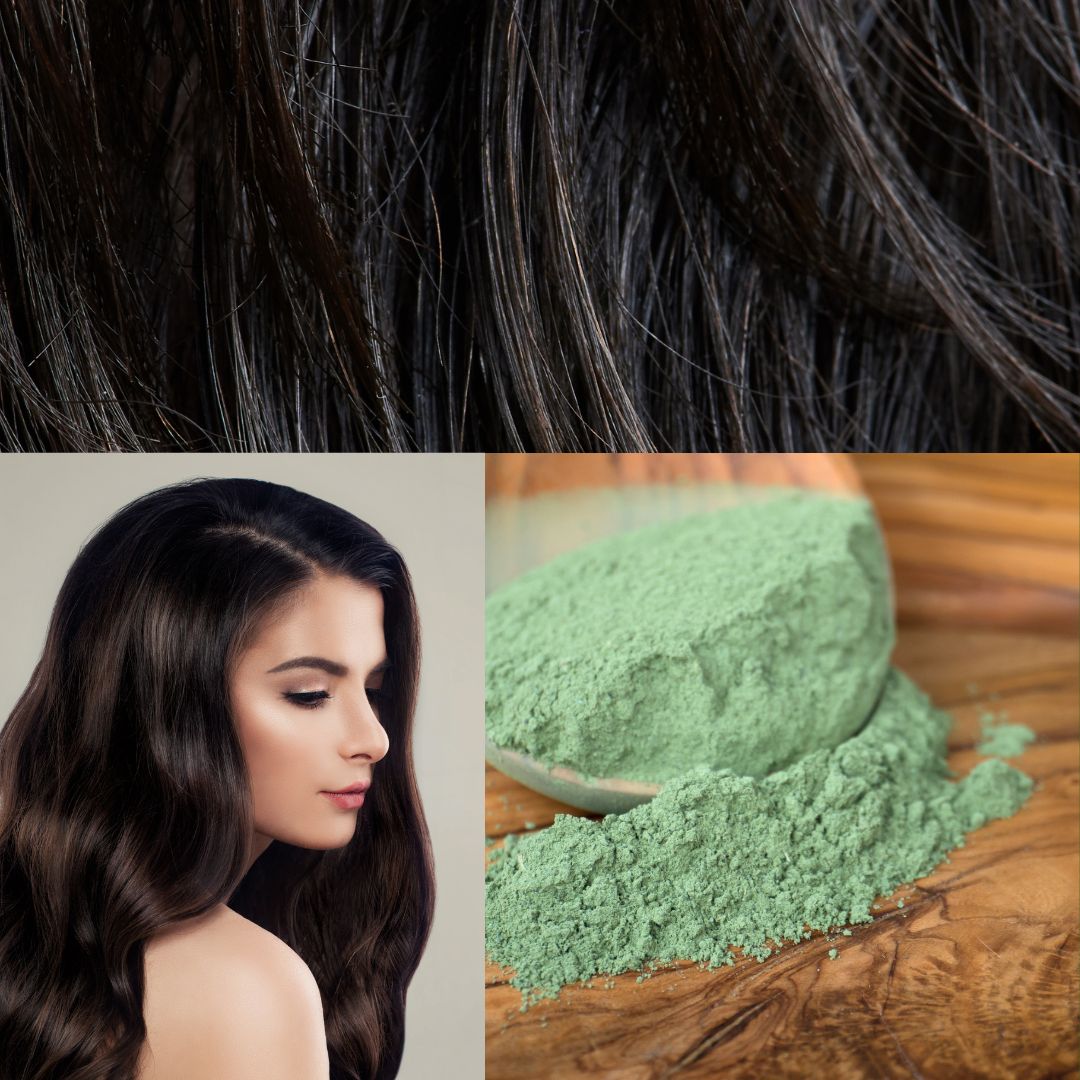 Naturlig mørkebrun hårfarve - øko 100g - Naturelle.dk